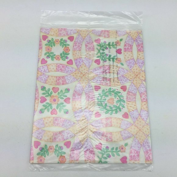 Double Wedding Ring Quilt Printed Gift Wrapping Paper Party Present 24" x 30" - Picture 3 of 5